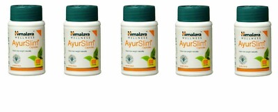 5 bottles X Himalaya AyurSlim Capsules 60 Capsules each, Free Ship