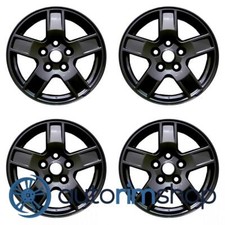 Jeep Grand Cherokee 2005-2007 17 Oem Wheels Rims Set Black