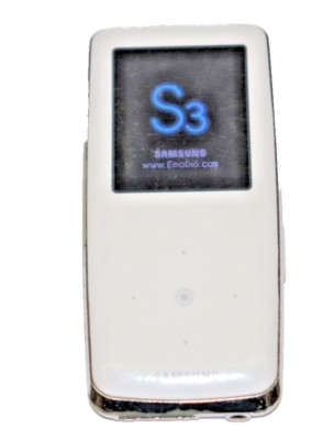 DIGITAL Media Player -SAMSUNG -YP-S3 -WHITE -4GB -EXTENSIVE SCRATCHES
