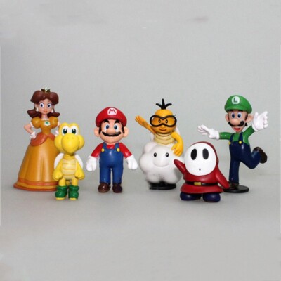 Mario Luigi Lakitu Etc Super Mario Inches Figure Model Statue With