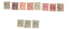 PUE-002 PUERTO RICO 8 different STAMPS plus 3 dupl   