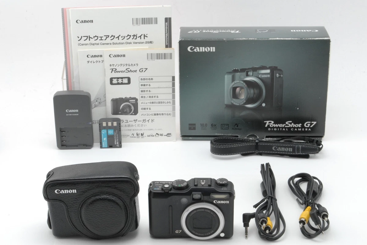 Canon PowerShot G7 Digital Cameras | eBay