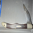 Case 6265 SAB Sodbuster 2-Blade Slipjoint Pocketknife Wood Handle SS Clip — photo 1