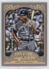 2012 Topps Gypsy Queen Image Variation Mickey Mantle (Batting) #120 HOF 0w7