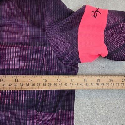 Rapha Womens Flyweight Jersey Purple Pink Cycling Top Size Medium