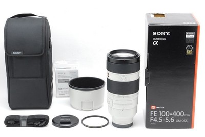 Top Mint in Box] SONY FE 100-400mm F/4.5-5.6 GM OSS SEL100400GM