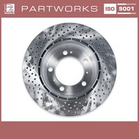 Bremsscheibe FüR Porsche 996 997 3.4 3.6 Carrera Hinten L=R