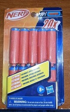 Nerf N1 Darts 20 Pack Refill Ammo Hasbro Complete Open Box Foam Bullets