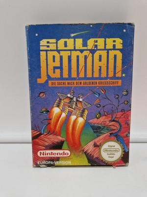 Solar Jetman - Nintendo NES - OVP PAL - Guter Zustand CiB - Anleitung  