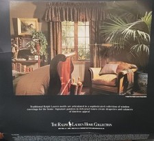 RARE RALPH LAUREN Elizabeth Paisley Blue Green DRAPES 84 X 84 Curtains New