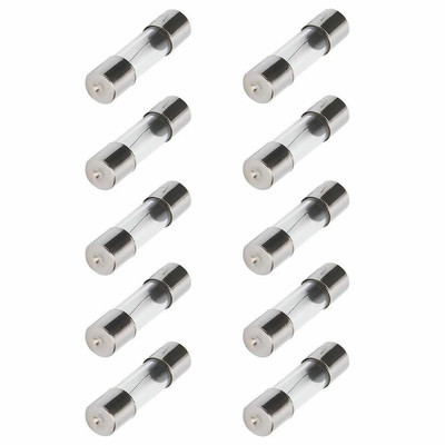 10pcs 15A 5x20mm Fast Blow Glass Tube Fuse 15 Amp