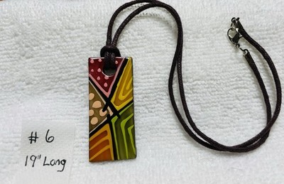 Brazil Handcrafted Rainbow Necklace Cold Porcelain Best Price Then Other Sites
