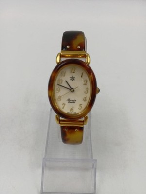 Orient Brain YV5505-41 CS White Dial Quartz Men's Wristwatch Stainless Steel