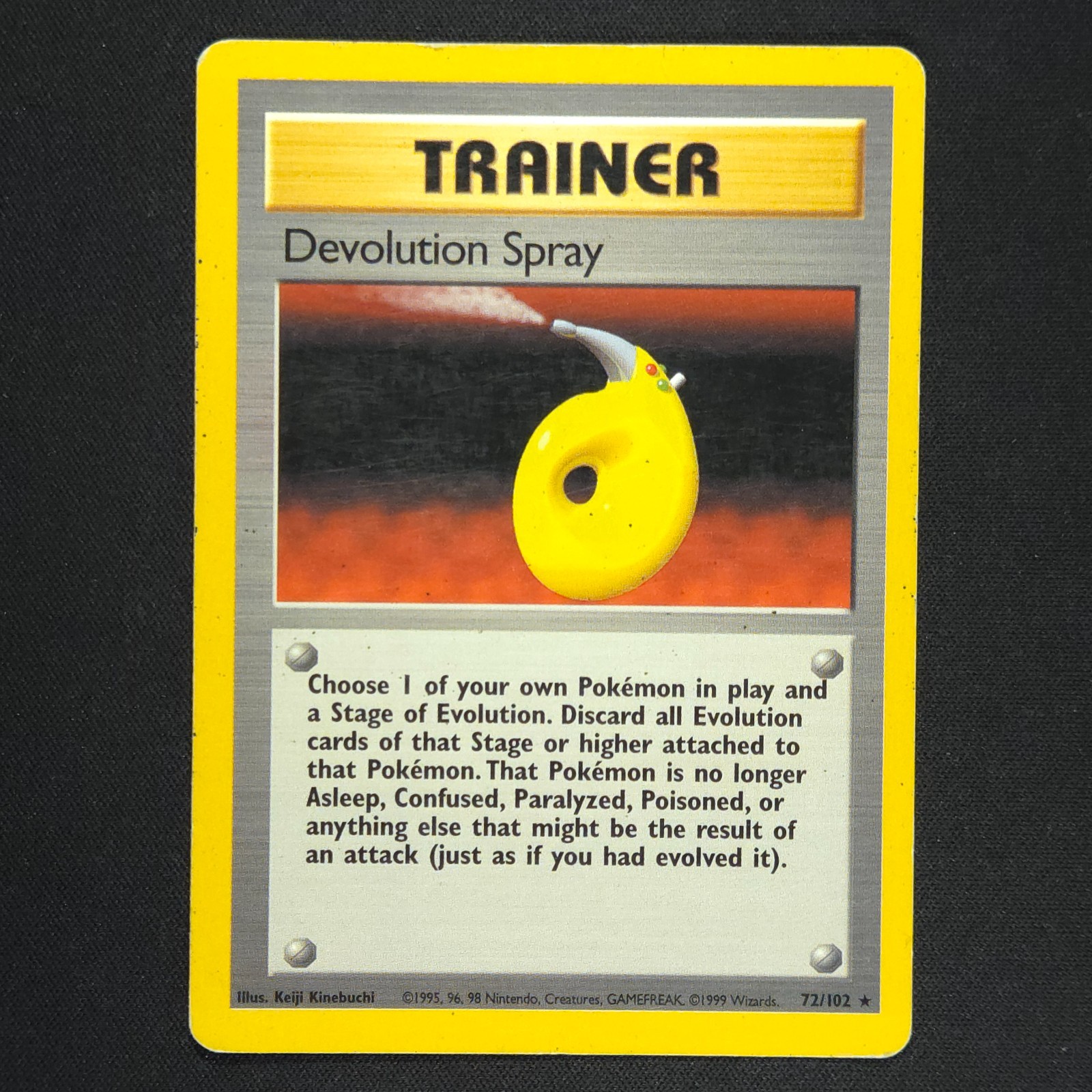 Devolution Spray 72/102 - Base Set - Pokemon Card