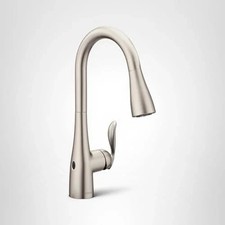 Moen 7594EWSRS Spot Resist Stainless One-Handle Pulldown Kitchen Faucet