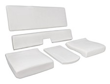 Jegs Replacement Seat Cushion Foam - Rear For 1965-1970 Ford Mustang Fastback