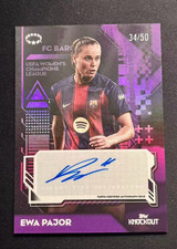 2026 Topps UEFA Women's Knockout  Ewa Pajor Auto #34/50