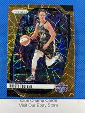 2024 #12 Kristi Toliver Panini Prizm WNBA Orange Velocity Prizm Mystics