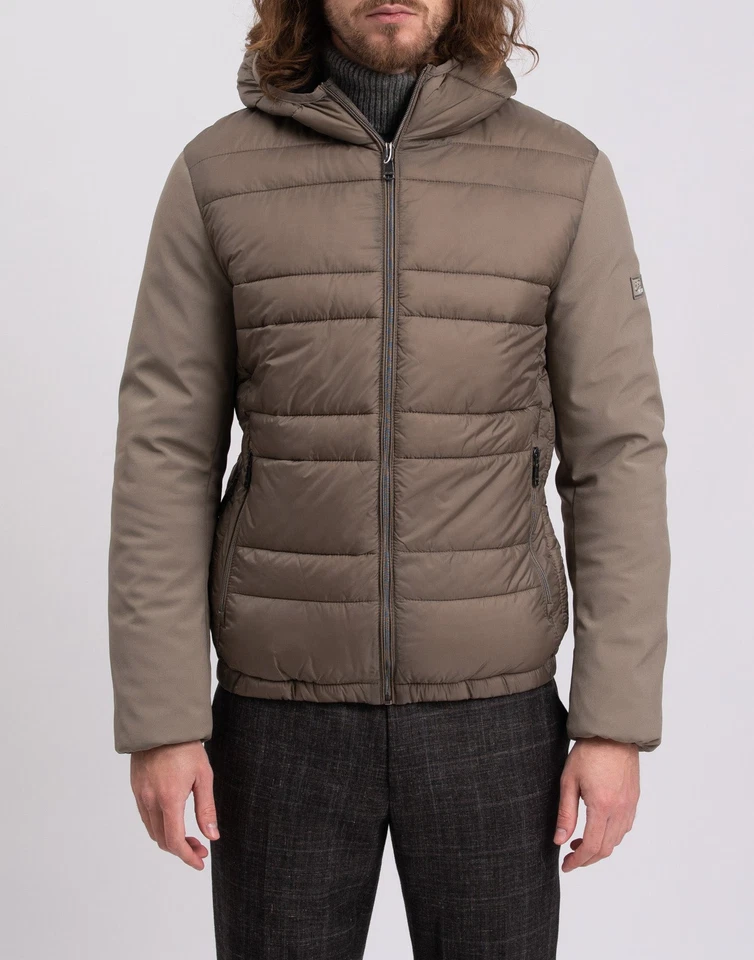 RRP€220 YES ZEE By ESSENZA Quilted Jacket Size M Padded Hooded - Image 4 of 4