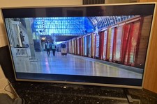 LG 43LF540V 43" Inch TV With Remote Power Cable And Home Made Feet / Stand