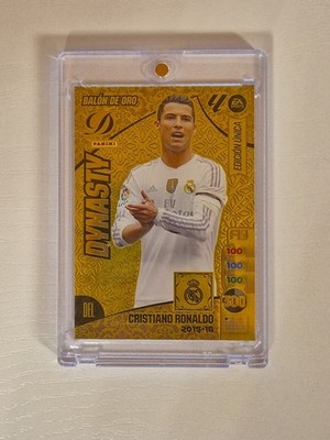 PANINI  2024 / 2025 REAL MADRID - BALON DE ORO - DYNASTY - CRISTIANO RONALDO  !!