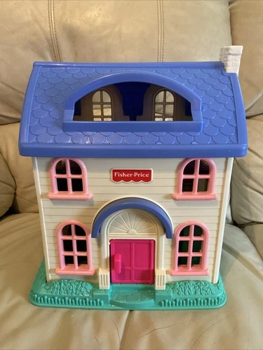 Vintage Fisher Price Little People Doll House #2511 Home Sweet Home 1996 Clean!