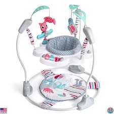 Portable Baby Activity Center Play Center Toys for 7-18 Months, Pink Color, Fun