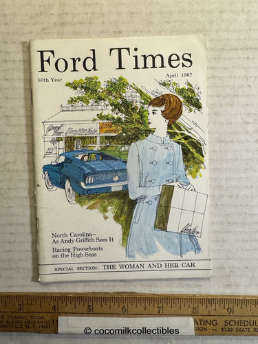 Vintage April 1967 Ford Times Magazine