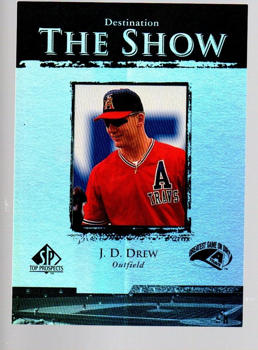 1999 SP Top Prospects Destination the Show #D13 J.D. Drew 70/100