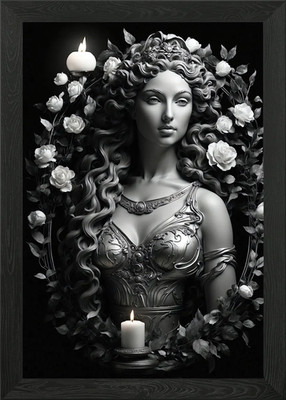 Aphrodite Framed Wall Art Poster Canvas Print Picture