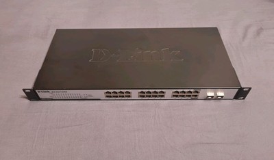 D-Link DGS-1224T 24-Port 10/100/1000Mbps + 2x SFP Ports  WebSmart Network Switch
