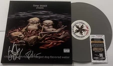 LIMP BIZKIT SIGNED CHOCOLATE STARFISH LP VINYL RECORD ALBUM FRED DURST WES JSA