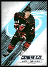 2024-25 Upper Deck Credentials #37 Andrei Svechnikov - HKY