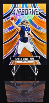 2024 Panini Rookies & Stars Caleb Williams Airborne Orange RC /25 Color Match 🔥
