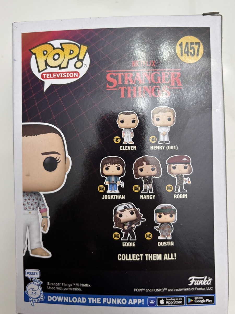 Stranger Things Eleven Funko Pop CHASE #1457 with pop protector | eBay
