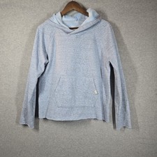 UGG Pilar Hoodie Sweatshirt Lined Cozy Heather Blue Women's Size Large