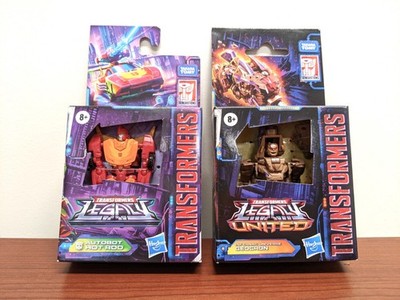 Transformers Legacy Core Class HOT ROD & Infernac Universe GEOCRON