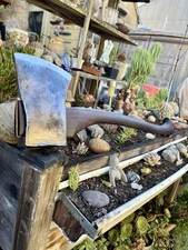 3.2 Kelly Axe & Tool Connecticut Pattern Axe on Patagonian Rosewood