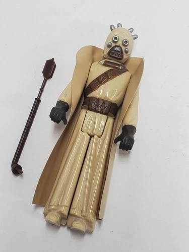NM+ 1977 Vintage Sandpeople Tusken Raider Figure Star Wars 100% Complete
