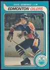 1979-80 OPC EDMONTON OILERS DAVE SEMENKO ROOKIE CARD #371 NR-MINT/MINT