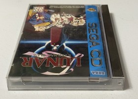 Lunar: Eternal Blue (Sega CD, 1995) Complete - W/reg Card And WD MERCH INSERT