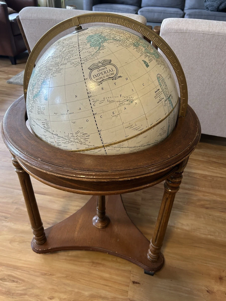George F。 Cram Co 老式原版古董世界地球仪、天体地球仪| eBay