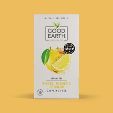 Good Earth Ginger Turmeric and Lemon Tea 15 Bags