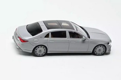 AR BOX 1/64 BRABUS S850 MAYBACH Masterpiece Grey Diecast Car Model