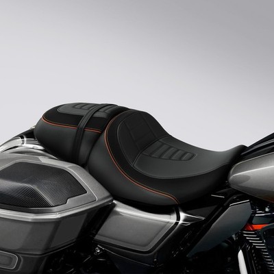Motorcycle Two Up Driver&Passenger Seat Fit for Harley CVO Road Glide Street