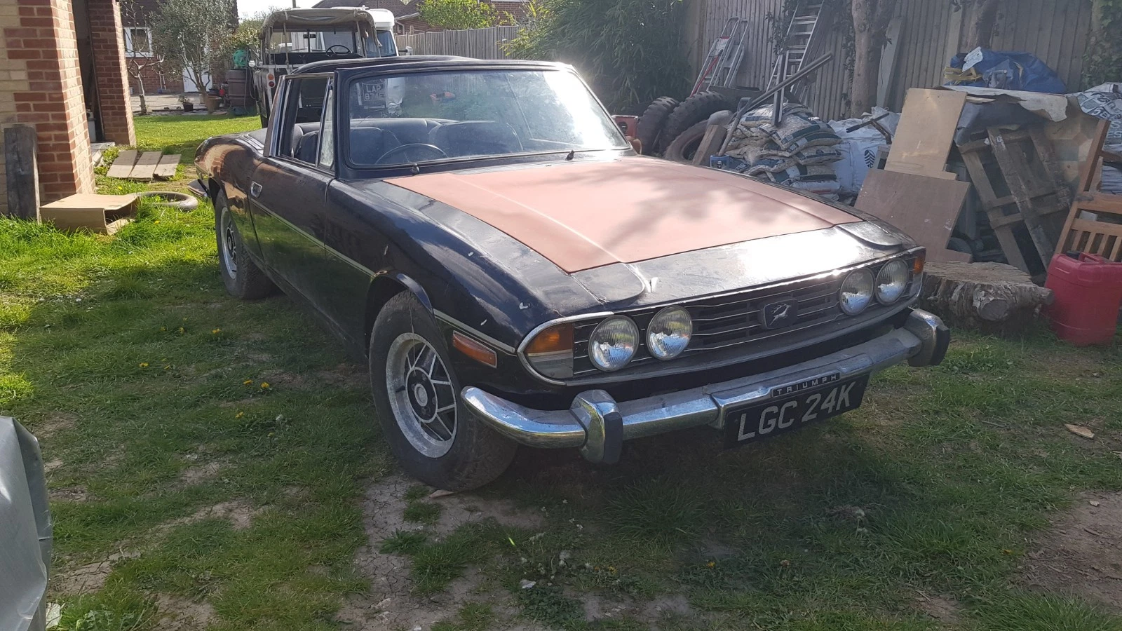 1972 Triumph Stag Essex V6 Engine Running Driving Project