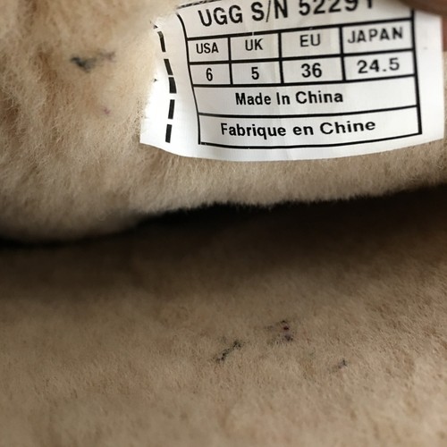 UGG Australia Boots Mens 6 Knee High Tall Flats Casual 52291 Brown Suede Pull On - Picture 12 of 14