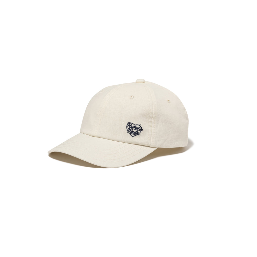 HUMAN MADE 6Panel Linen Cap White Black Olivedrab 3colors