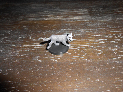 Wolf D&D Miniature Harbinger mini Dungeons Dragons Pathfinder