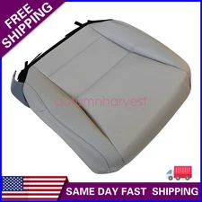 Driver Bottom Replacement Perforated Seat Cover Gray For 13-17 HONDA Accord